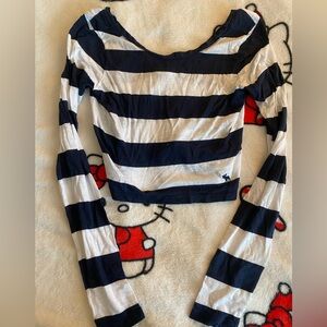 NWOT Abercrombie and Fitch striped long sleeve